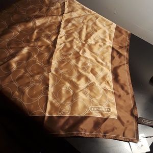 Coach Silk Square Scarf